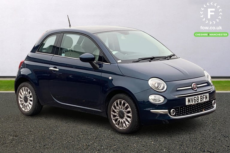 image for 2019 Fiat 500 1.2 Lounge 3dr Dualogic Hatchback PETROL Automatic