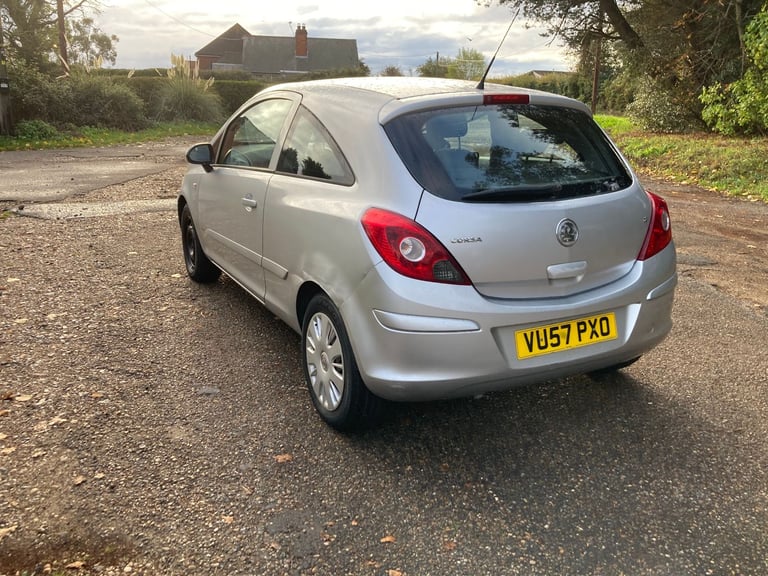 2007 VAUXHALL CORSA SXI 3 DOOR HATCHBACK,ULEZ. IDEAL 1ST CAR, YEARS MOT.
