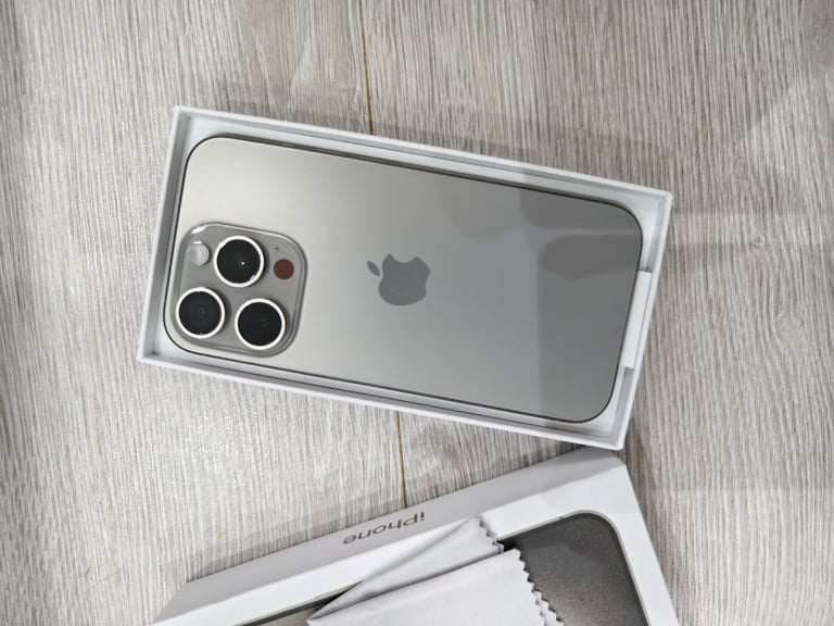 image for iPhone 15pro 128gb natural titanium US dual esim