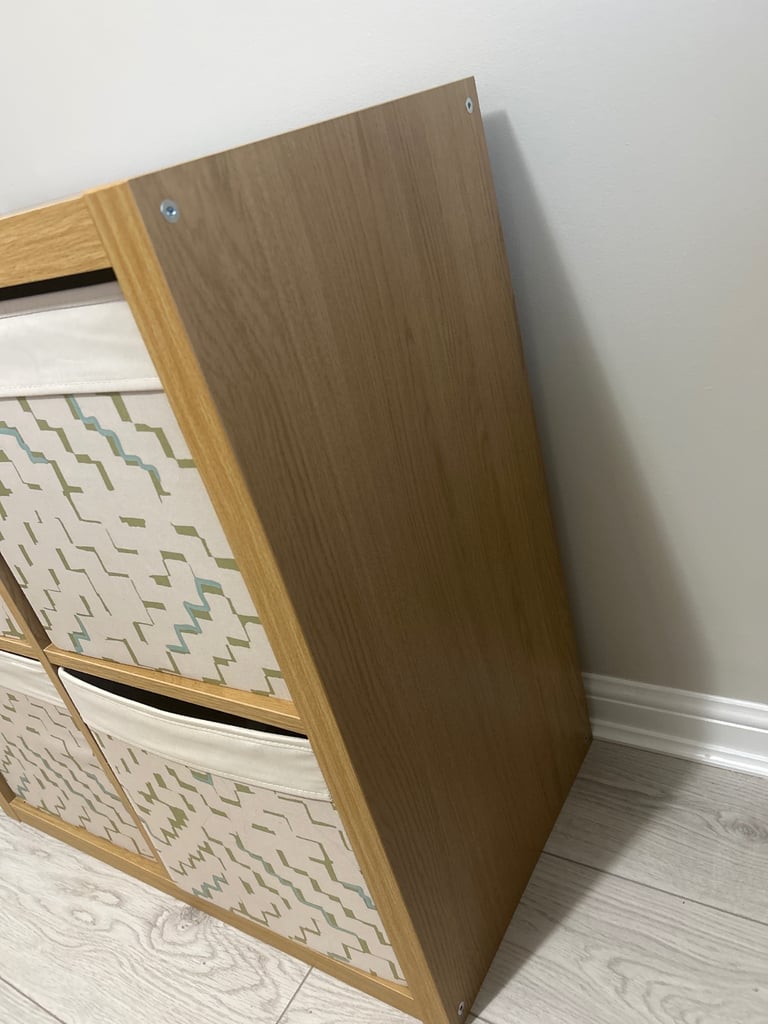 Kallax Storage Cube with Storage Boxes