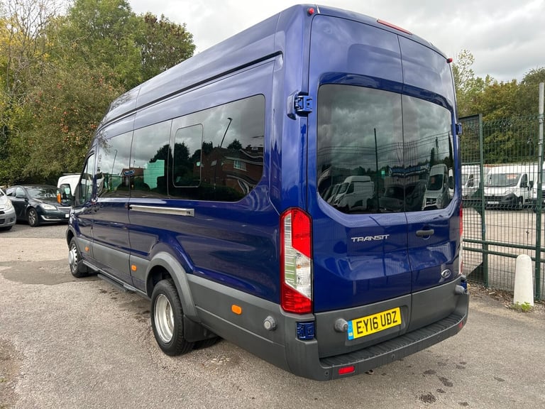 2016 Ford Transit 2.2 TDCi 460 HDT Trend Minibus 5dr Diesel Manual L4 H3 (17 Seats) (196 g/km NA ...