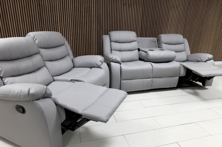 Roma Recliners Sofas - Luxury Finishing |  Special Discount 25% Off - Free Delivery !! **
