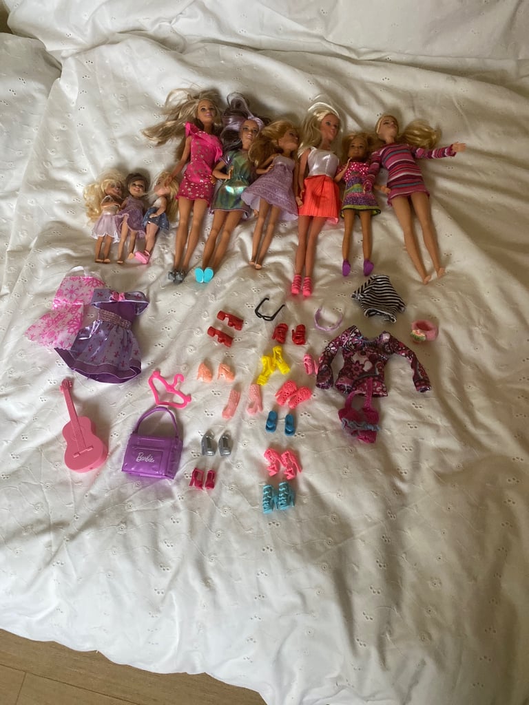 Child’s Barbie toys