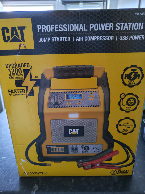image for Caterpillar battery jump and tyre inflator 