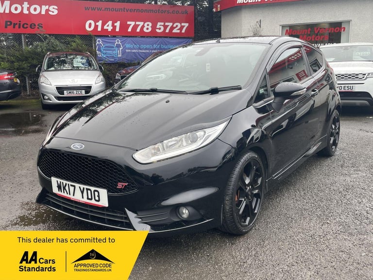 2017 Ford Fiesta 1.6T EcoBoost ST-3 Euro 6 3dr HATCHBACK Petrol Manual