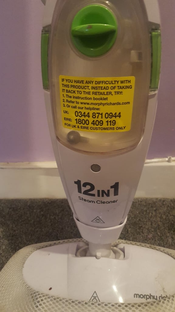 Morphy Richards Steam Vacuum Cleaner Both Upright & Handheld Hoover Excellent Condition