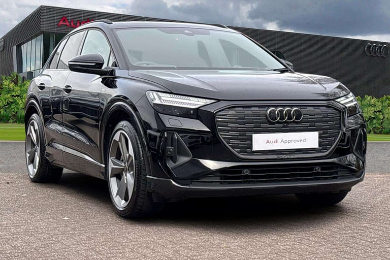 2025 Audi Q4 e-tron 210kW 45 82kWh Black Edition 5dr Auto ESTATE ELECTRIC Automatic
