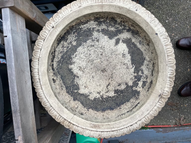 Concrete Bird Bath