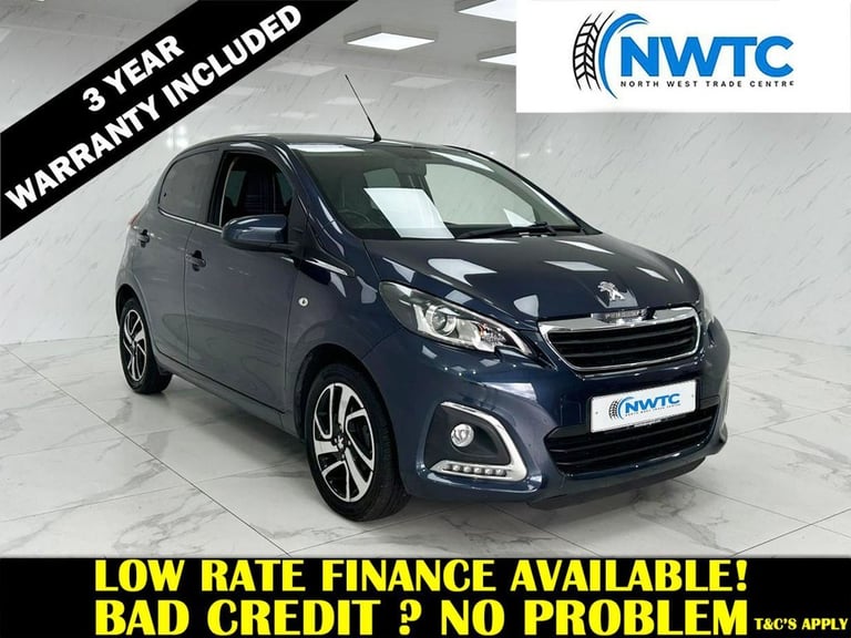 image for 2018 Peugeot 108 1.2 PureTech Allure Hatchback 5dr Petrol Manual Euro 6 (82 ps) Hatchback Petrol ...