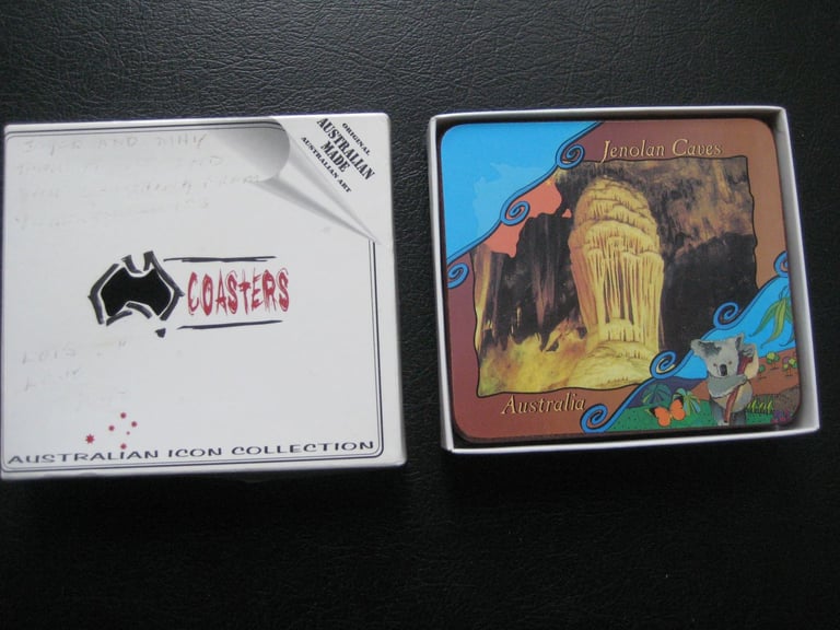 Australian Icon Collection: Jenolan Caves - Set of 6 Coasters for £2.00