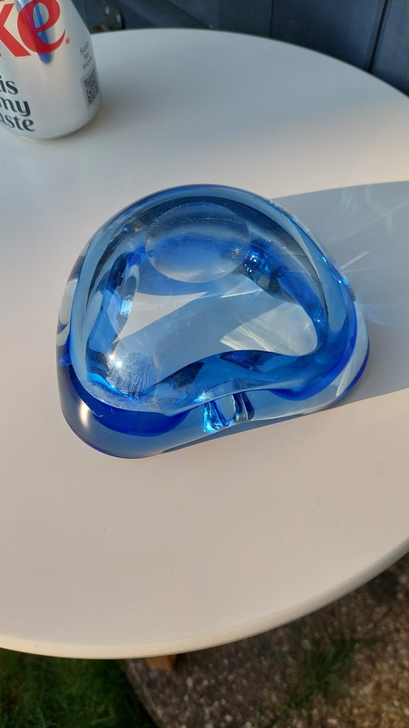 MURANO GLASS ASHTRAY 