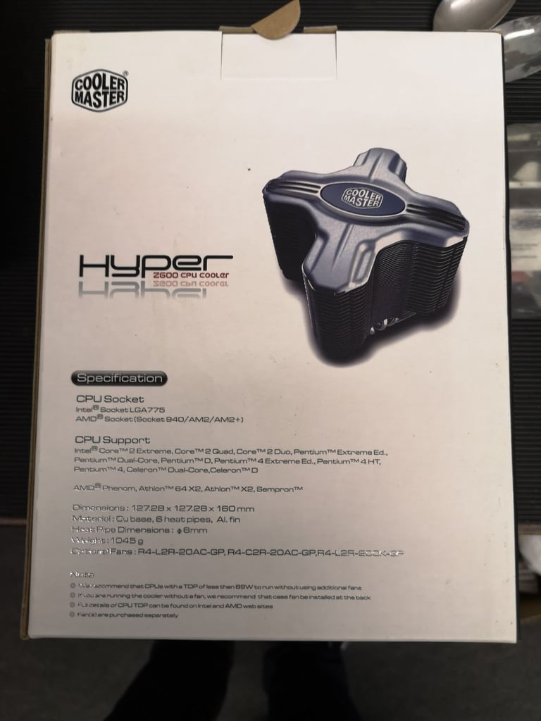 Cooler Master Z600 CPU Cooler  *NEW Boxed*