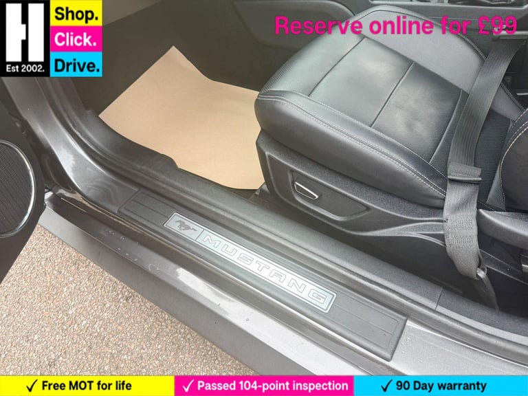 2017 Ford Mustang 2.3T EcoBoost Fastback 2dr Petrol Manual Euro 6 (317 ps) COUPE Petrol Manual