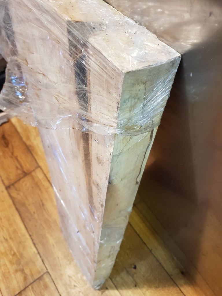 Solid spalted beech slab Offcut 