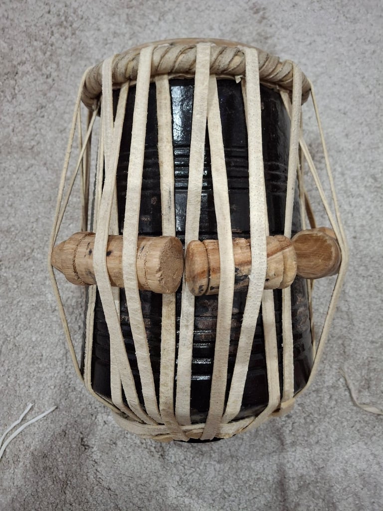 image for Black Sheesham Banaras Tabla (Dahya)