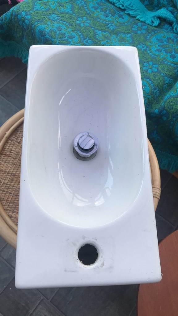 image for Cloaked, en suite, bathroom sink. 