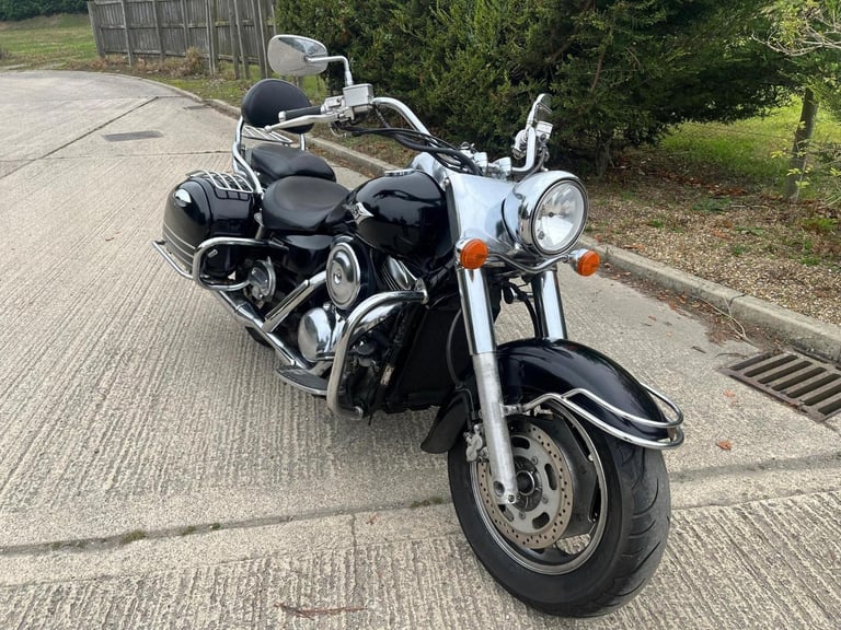 2007 07 KAWASAKI VN 1600 D6F CLASSIC TOURER CRUISER TOURING VN1600 BLACK