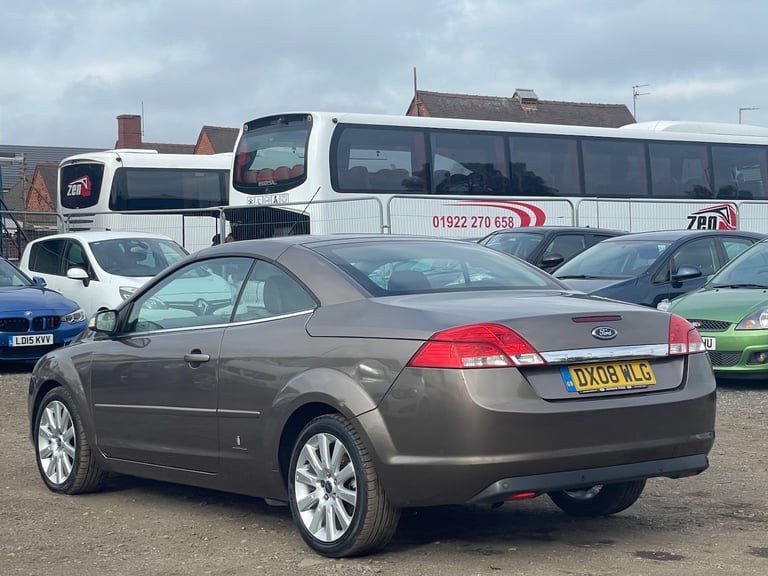 FORD FOCUS CONVERTIBLE CC CC3 + FULL LEATHERS + LONG MOT + LOW 54K MILES * 
