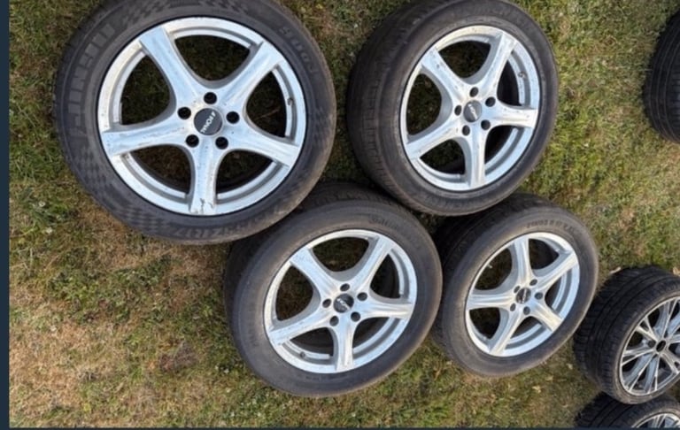 17” 5x108 Ford Focus Kuga Mondeo Alloy Wheels Alloys With Tyres Rims 