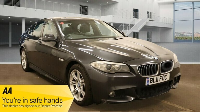 BMW 5 SERIES 2.0 520d M Sport Saloon 4dr Diesel Steptronic Euro 5 (184 ps)