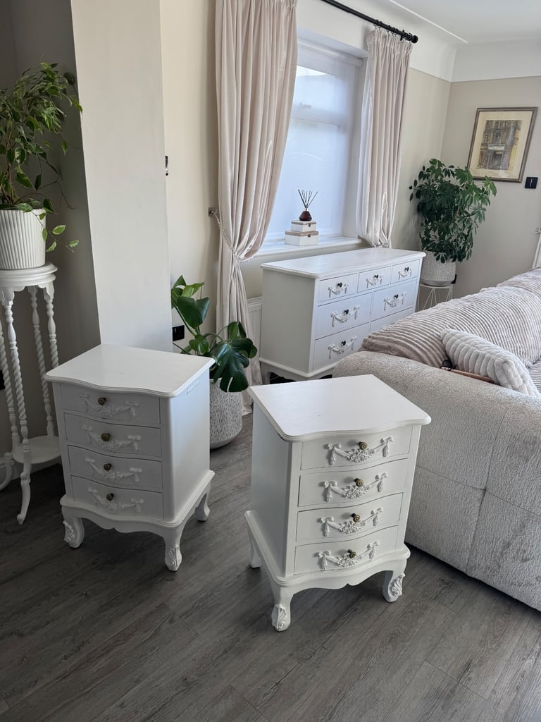 Dunelm Toulouse Drawers and bedside tables 