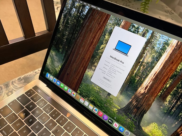 Apple MacBook Pro 2019, 8GB RAM, 256GB SSD, Space Grey