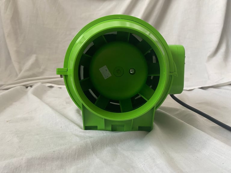 Green-Air Empire In-Line Extractor Fan - 4-inch fan