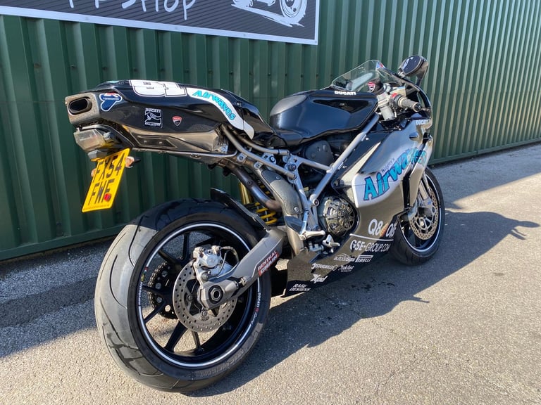 Ducati 749 Dark GSE Airwaves 2004 Black 749R Evocation 23k Belts Changed 