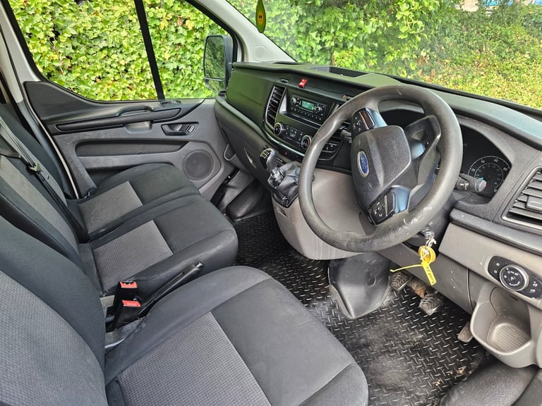 2018 68 FORD TRANSIT CUSTOM 2.0 TDCI 320 ECOBLUE DCIV EURO6 CREW VAN EX POLICE 