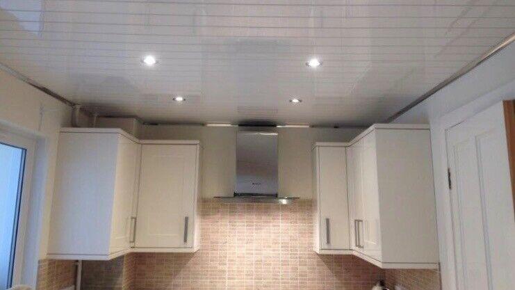 Bathroom pvc cladding panel sheet kitchen garage loft 3 metre lengths 