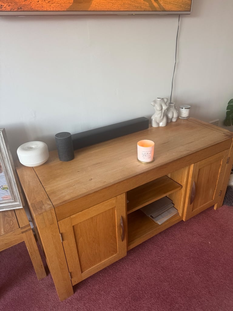 image for Oak TV unit