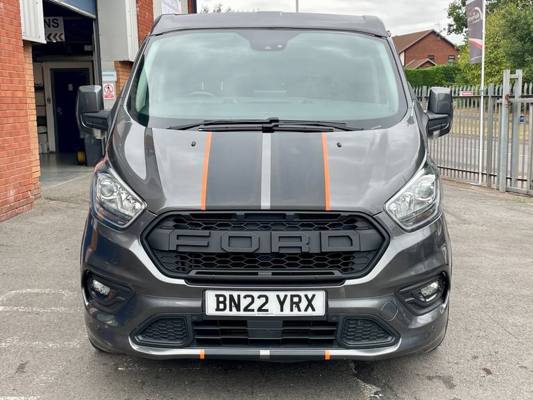 2022 Ford Transit Custom 2.0 EcoBlue 185ps Low Roof Sport Auto Camper with Pop Top PANEL VAN Dies...