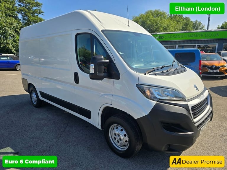 image for 2020 Peugeot Boxer 2.2 BlueHDi 335 Professional in white with 64,000 miles, full history, 1 ow PA...