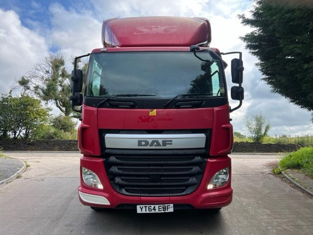 2014 64 DAF CF 290 Euro 6 6x2 26ft curtainsider with mounty moffet kit