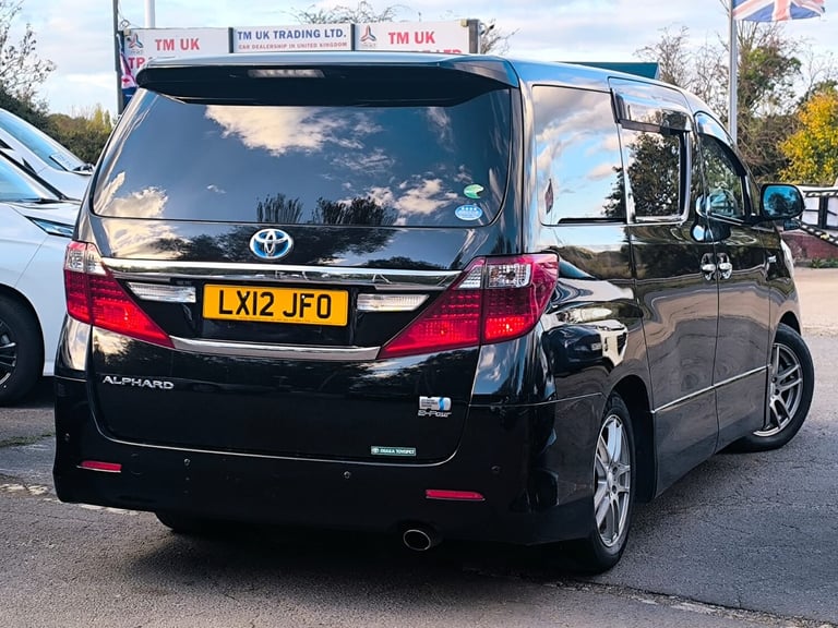 2012 Toyota Alphard 2.4 Hybrid 7 Seats PS CC Leather D-Roof Executive Lounge ULEZ Free MPV Petrol...