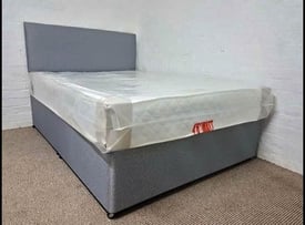 Double bed with mattress Single bed with mattress king size bed with mattress Divan bed