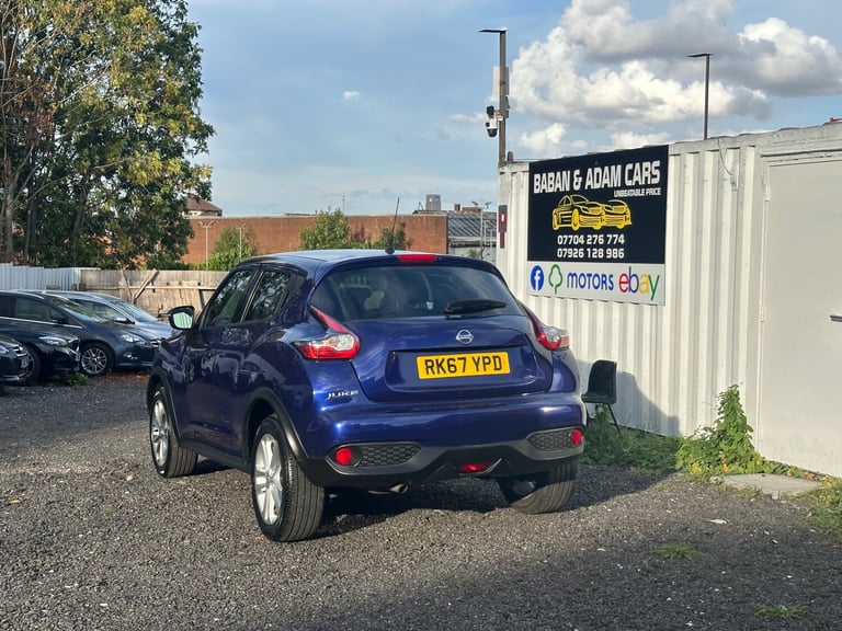 2017 Nissan Juke 1.6 Acenta 5dr Xtronic HATCHBACK Petrol Automatic