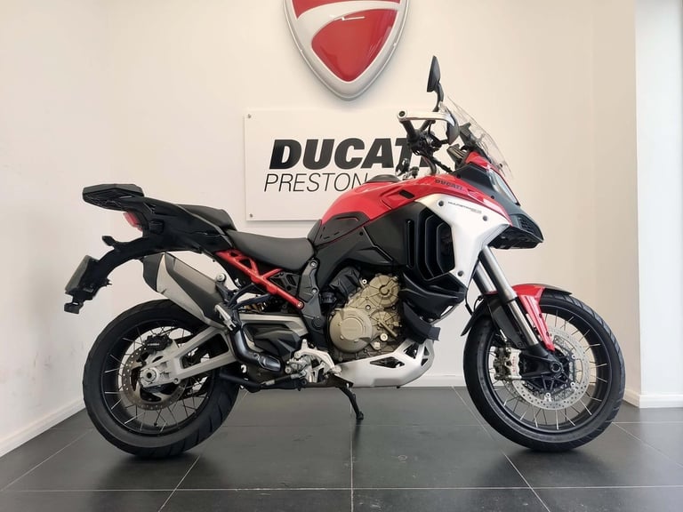 2024 Ducati Multistrada V4 Rally Radar Red 3,700 Miles | £261 Dep & £261 pcm