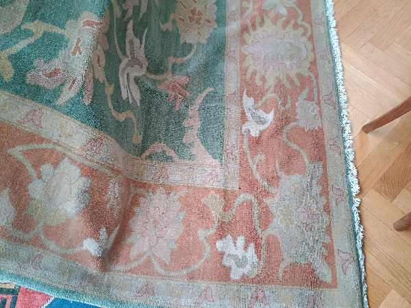 Vintage Large Rug Persian Carpet 203cm x 263cm