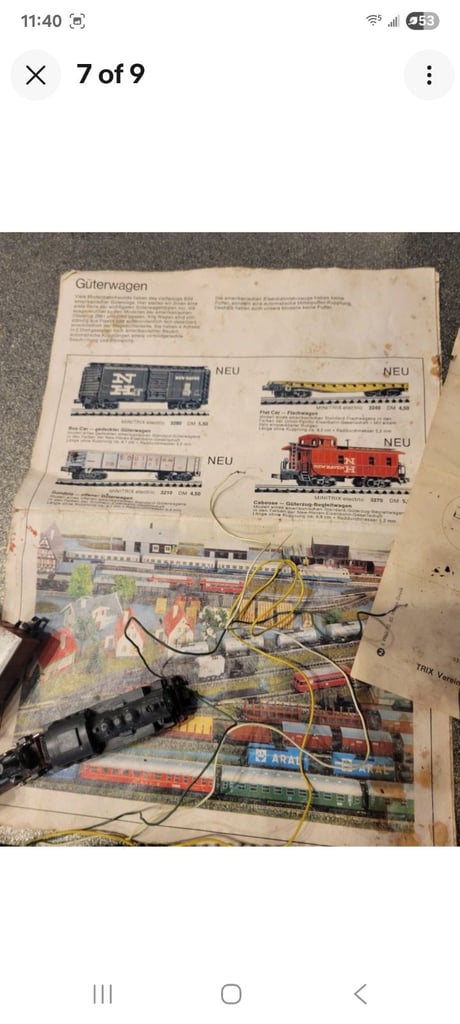 Minitrix Guterwagen Mini Train set