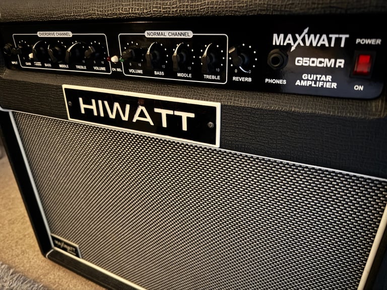 Hiwatt Maxwatt G50CMR Solid-State Guitar Amplifier