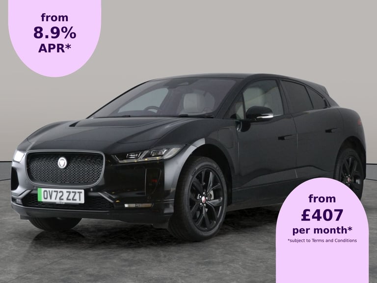 2022 Jaguar I-Pace 400 90kWh HSE Black SUV 5dr Electric Auto 4WD (400 ps) - HEAT AND COOL SEAT Su...