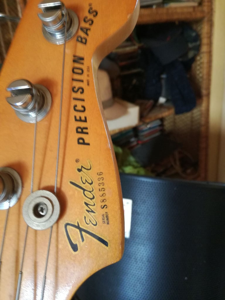 fender precision bass usa 1978 .