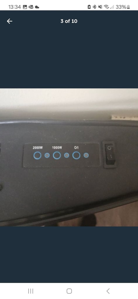  Electric Wall Mounted Fire 