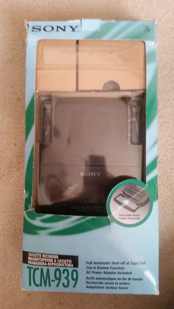 Sony Cassette Recorder TCM-939