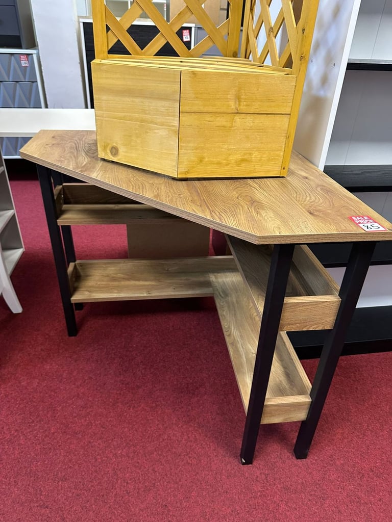 Nomad Corner Office Desk - Natural