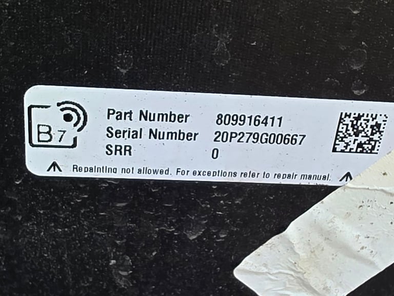 BMW X6 G06 M SPORT 2019-ON REAR BACK BUMPER Breaking Parts 