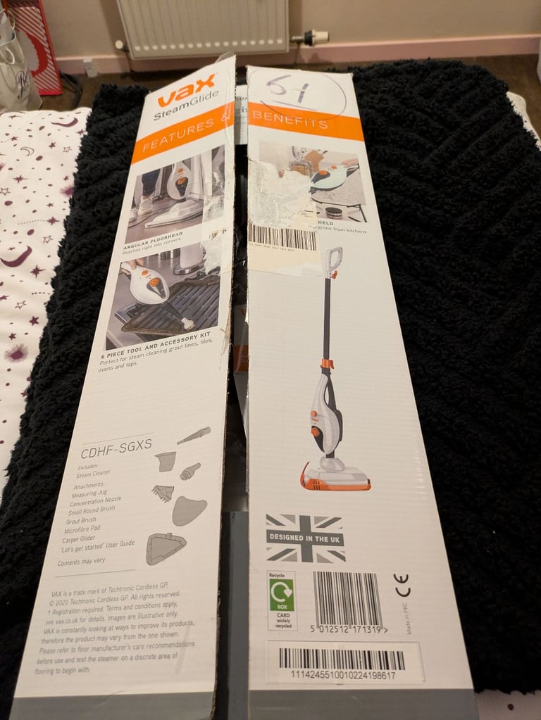 image for Vax Steam Glide Multifunction Steamer with 6 piece Tool & Accessory Kit