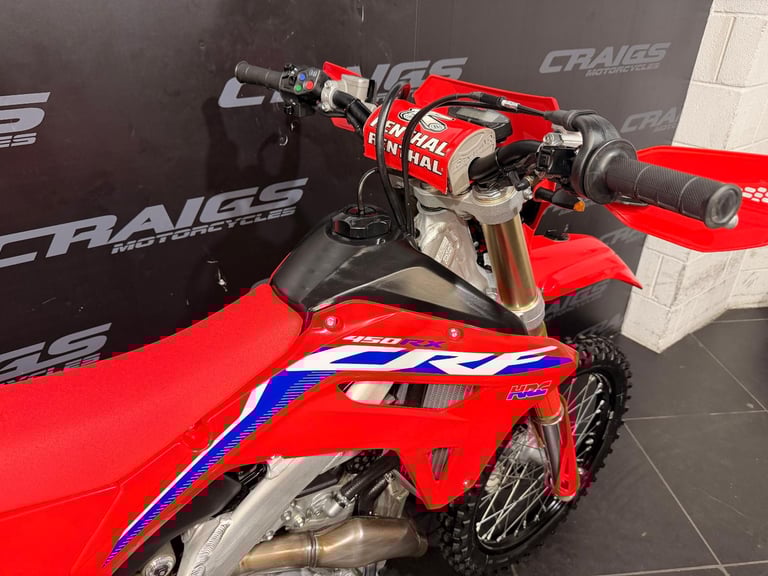 Honda CRF 450 RX 2021 ENDURO BIKE ONLY 247 MILES AT CRAIGS MOTORCYCLES 