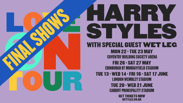 Selling 2x Harry Styles seated tickets Sat June 17th